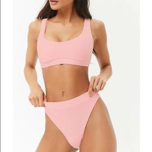 Baby pink sporty Bikini